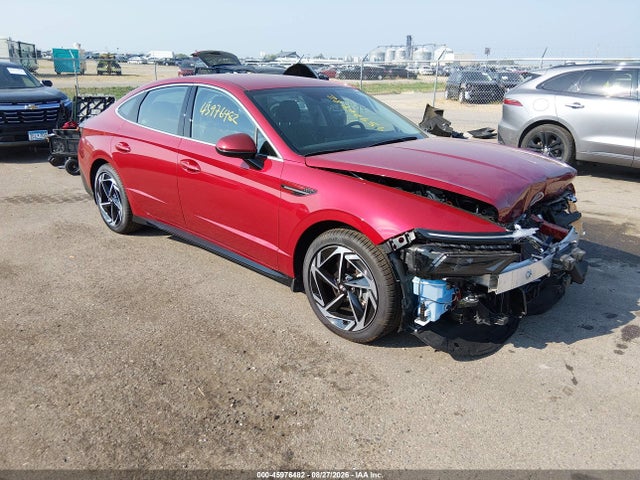 2026 Hyundai Sonata Sel Sport მანქანა იყიდება აუქციონზე, vin: KMHL64JA8TA559719, აუქციონის ნომერი: 45976482