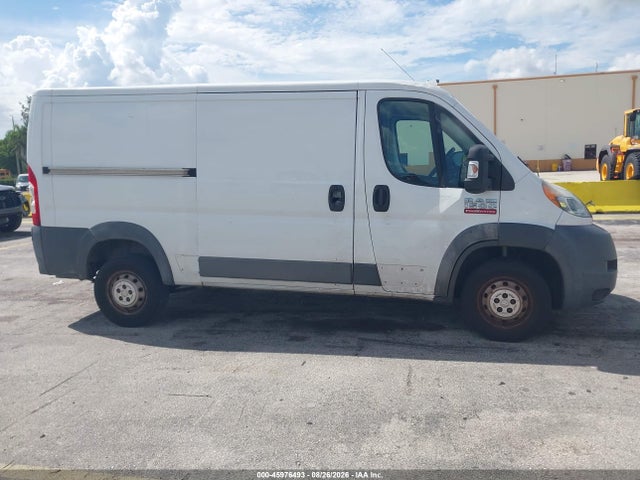 45976493 :رقم المزاد ، 3C6TRVAG7FE503561 vin ، 2015 Ram Promaster 1500 Low Roof مزاد بيع