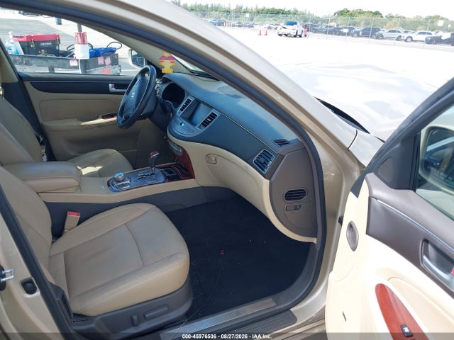 2012 Hyundai Genesis 3.8 მანქანა იყიდება აუქციონზე, vin: KMHGC4DDXCU199688, აუქციონის ნომერი: 45976506