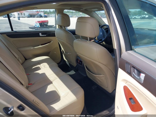 2012 Hyundai Genesis 3.8 მანქანა იყიდება აუქციონზე, vin: KMHGC4DDXCU199688, აუქციონის ნომერი: 45976506