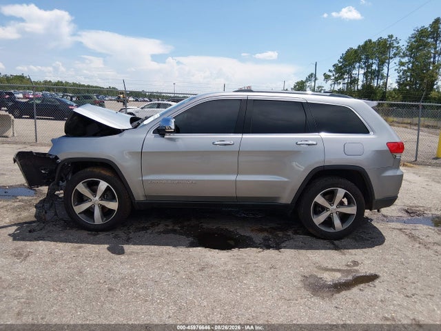 2015 Jeep Grand Cherokee Limited მანქანა იყიდება აუქციონზე, vin: 1C4RJEBG2FC872800, აუქციონის ნომერი: 45976646