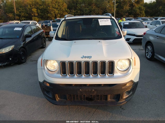 Продажа на аукционе авто 2017 Jeep Renegade Limited Fwd, vin: ZACCJADB2HPF18676, номер лота: 45976647