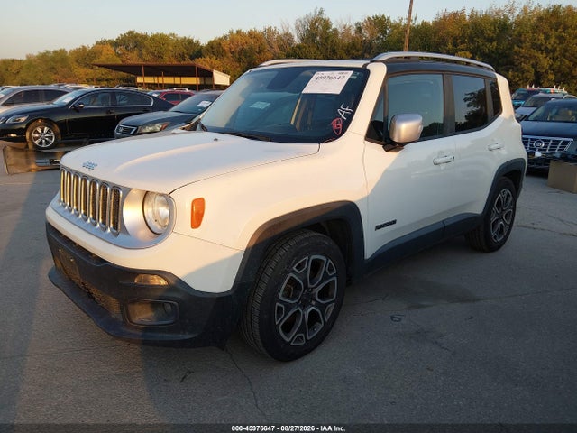 Продажа на аукционе авто 2017 Jeep Renegade Limited Fwd, vin: ZACCJADB2HPF18676, номер лота: 45976647
