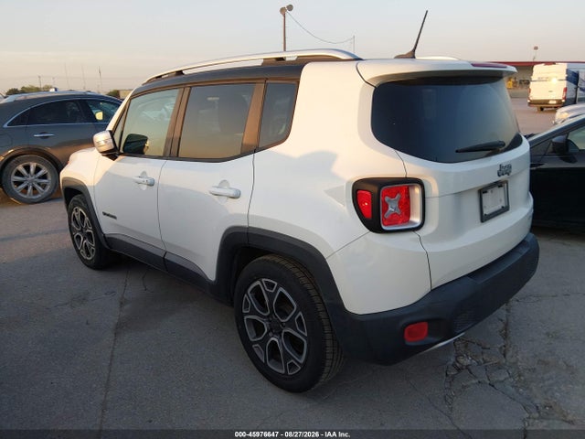 Продажа на аукционе авто 2017 Jeep Renegade Limited Fwd, vin: ZACCJADB2HPF18676, номер лота: 45976647