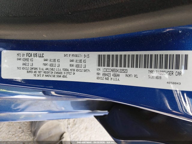 Chrysler 200 Limited 2016 1C3CCCAB5GN122523 Image 9