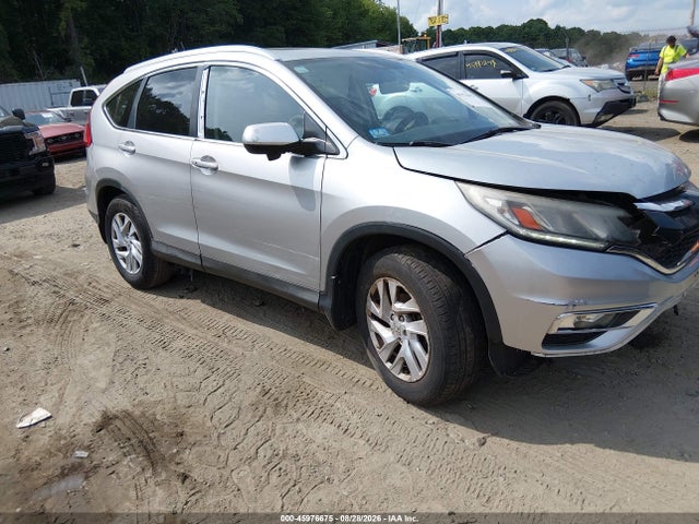 2015 Honda Cr-v Ex-l მანქანა იყიდება აუქციონზე, vin: 2HKRM4H74FH695194, აუქციონის ნომერი: 45976675