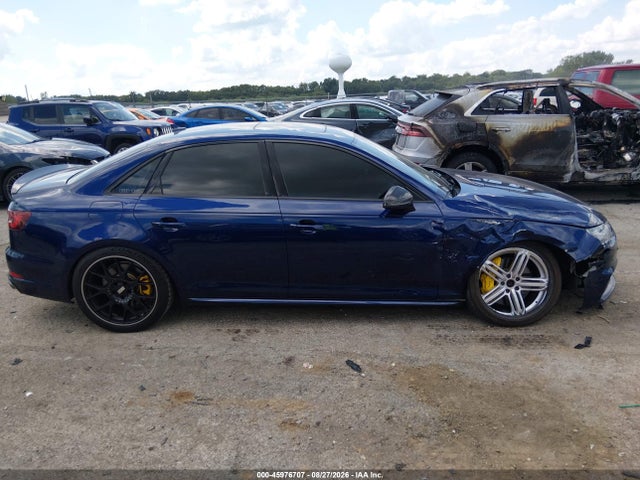 2018 Audi S4 3.0t Premium Plus მანქანა იყიდება აუქციონზე, vin: WAUC4AF47JA018974, აუქციონის ნომერი: 45976707
