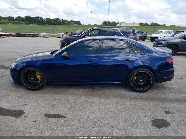 2018 Audi S4 3.0t Premium Plus მანქანა იყიდება აუქციონზე, vin: WAUC4AF47JA018974, აუქციონის ნომერი: 45976707