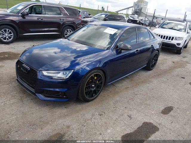 2018 Audi S4 3.0t Premium Plus მანქანა იყიდება აუქციონზე, vin: WAUC4AF47JA018974, აუქციონის ნომერი: 45976707