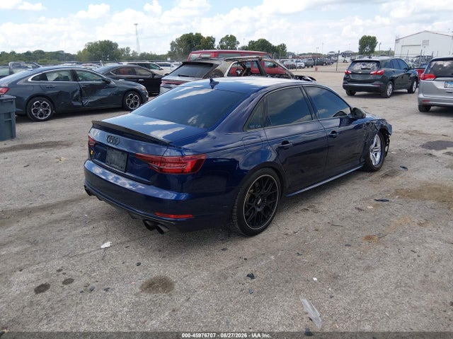 2018 Audi S4 3.0t Premium Plus მანქანა იყიდება აუქციონზე, vin: WAUC4AF47JA018974, აუქციონის ნომერი: 45976707