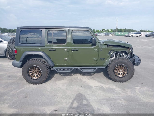 2021 Jeep Wrangler Unlimited Willys 4x4 მანქანა იყიდება აუქციონზე, vin: 1C4HJXDM8MW727282, აუქციონის ნომერი: 45976715