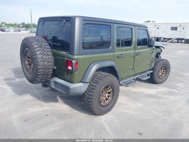 2021 Jeep Wrangler Unlimited Willys 4x4 მანქანა იყიდება აუქციონზე, vin: 1C4HJXDM8MW727282, აუქციონის ნომერი: 45976715