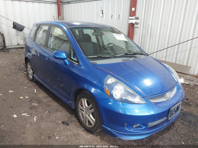 45976734 :رقم المزاد ، JHMGD38667S016844 vin ، 2007 Honda Fit Sport مزاد بيع