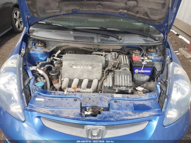 45976734 :رقم المزاد ، JHMGD38667S016844 vin ، 2007 Honda Fit Sport مزاد بيع