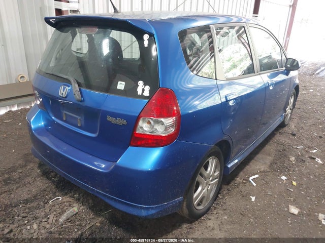 45976734 :رقم المزاد ، JHMGD38667S016844 vin ، 2007 Honda Fit Sport مزاد بيع