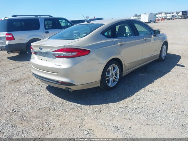 Ford Fusion Hybrid S 2018 3FA6P0UUXJR122164 Image 4