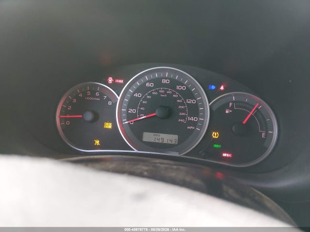 2009 Subaru Impreza Outback Sport მანქანა იყიდება აუქციონზე, vin: JF1GH63609G823662, აუქციონის ნომერი: 45976775