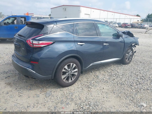 Продажа на аукционе авто 2015 Nissan Murano Sl, vin: 5N1AZ2MG5FN258812, номер лота: 45976776