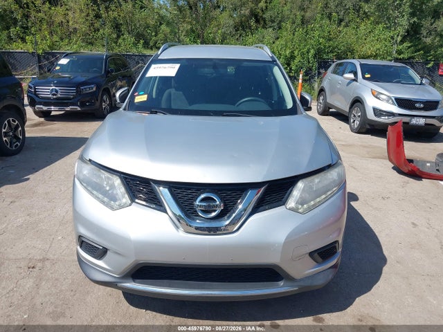 2015 Nissan Rogue Sv მანქანა იყიდება აუქციონზე, vin: KNMAT2MV4FP580074, აუქციონის ნომერი: 45976790
