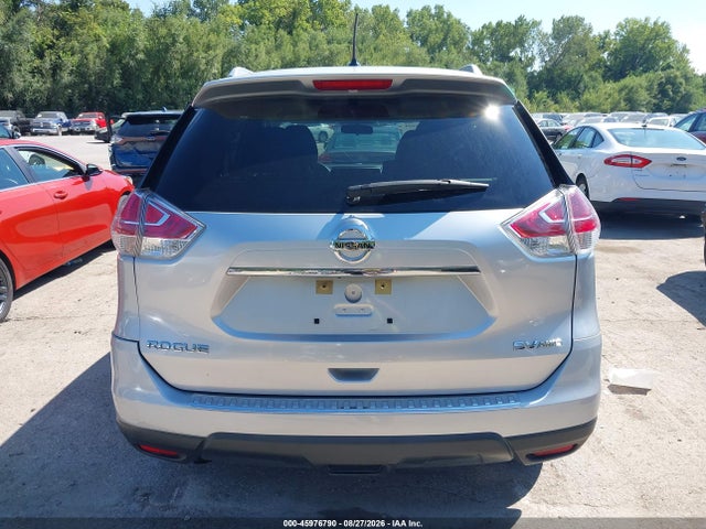 2015 Nissan Rogue Sv მანქანა იყიდება აუქციონზე, vin: KNMAT2MV4FP580074, აუქციონის ნომერი: 45976790
