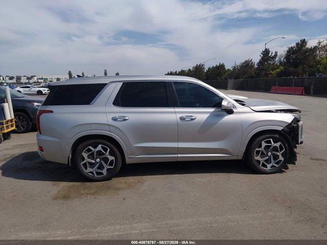 2022 Hyundai Palisade Calligraphy მანქანა იყიდება აუქციონზე, vin: KM8R74HEXNU342691, აუქციონის ნომერი: 45976797