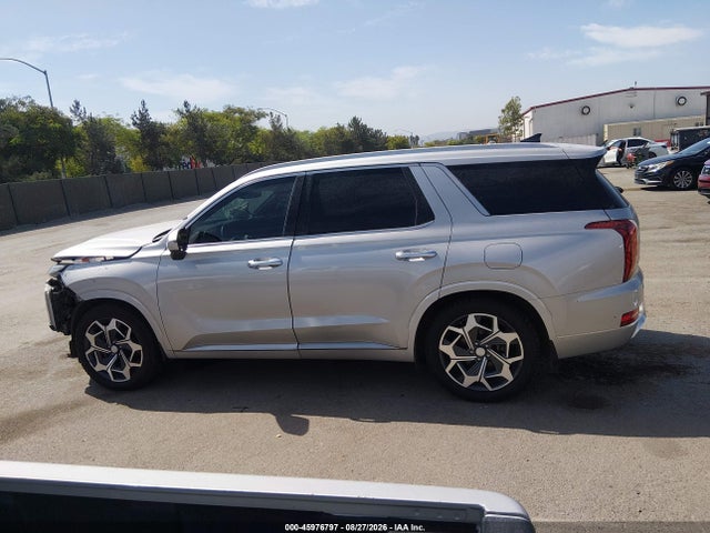 2022 Hyundai Palisade Calligraphy მანქანა იყიდება აუქციონზე, vin: KM8R74HEXNU342691, აუქციონის ნომერი: 45976797