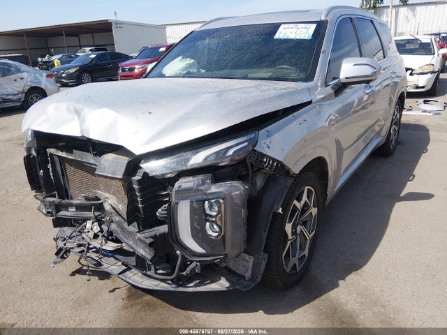 2022 Hyundai Palisade Calligraphy მანქანა იყიდება აუქციონზე, vin: KM8R74HEXNU342691, აუქციონის ნომერი: 45976797