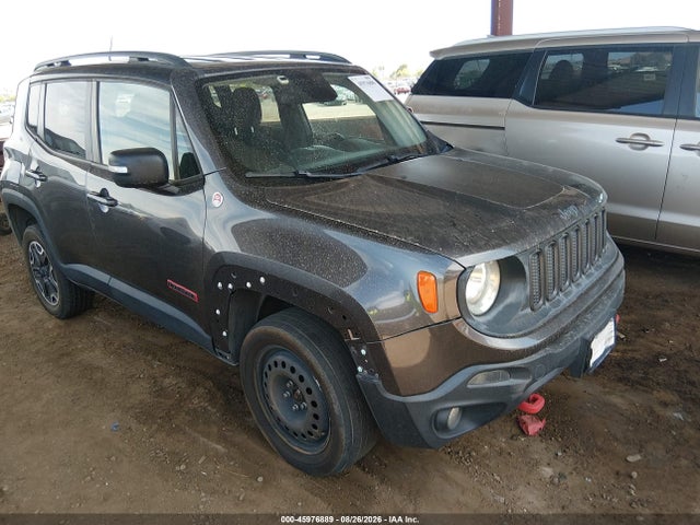 Auction sale of the 2016 Jeep Renegade Trailhawk, vin: ZACCJBCT4GPD07333, lot number: 45976889