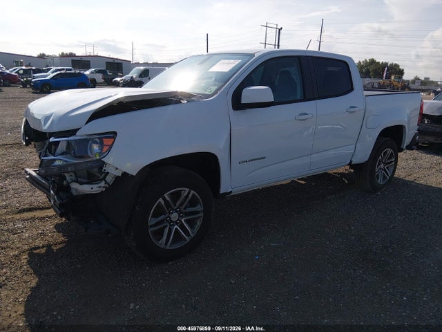 45976899 :رقم المزاد ، 1GCGSBEN0N1203058 vin ، 2022 Chevrolet Colorado 2wd  Short Box Wt مزاد بيع