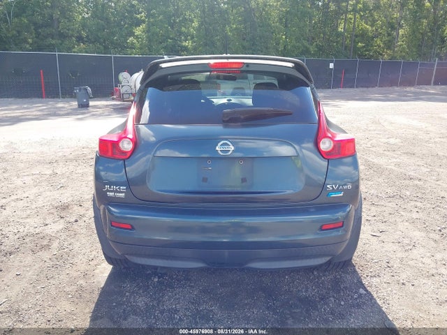 2012 Nissan Juke Sv მანქანა იყიდება აუქციონზე, vin: JN8AF5MV2CT117012, აუქციონის ნომერი: 45976908