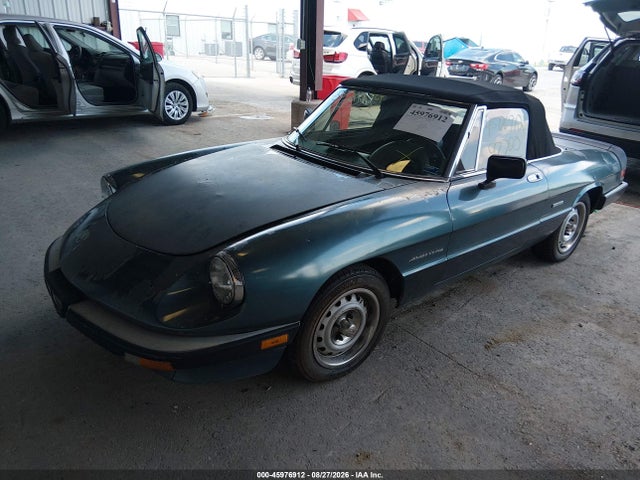 1986 Alfa Romeo Veloce 2000 Spider მანქანა იყიდება აუქციონზე, vin: ZARBA5419G1036902, აუქციონის ნომერი: 45976912