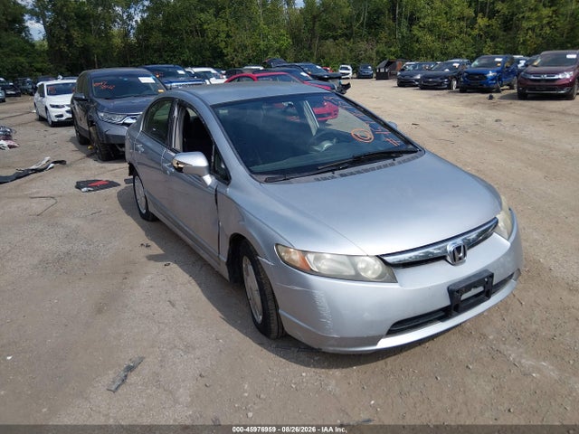 Aukcja sprzedaży 2007 Honda Civic Hybrid, vin: JHMFA36217S008381, numer aukcji: 45976959