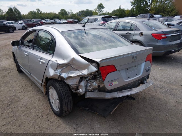 Aukcja sprzedaży 2007 Honda Civic Hybrid, vin: JHMFA36217S008381, numer aukcji: 45976959