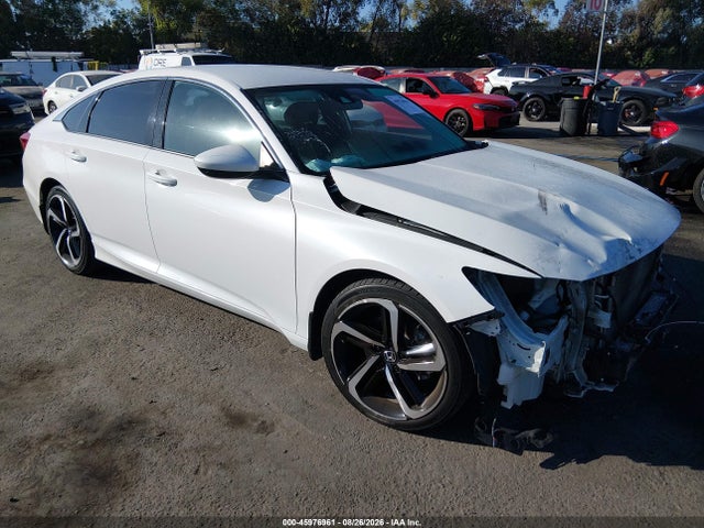 2018 Honda Accord Sport მანქანა იყიდება აუქციონზე, vin: 1HGCV1F30JA233931, აუქციონის ნომერი: 45976961