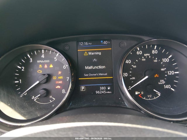 2018 Nissan Rogue Sv მანქანა იყიდება აუქციონზე, vin: KNMAT2MV0JP566360, აუქციონის ნომერი: 45977043