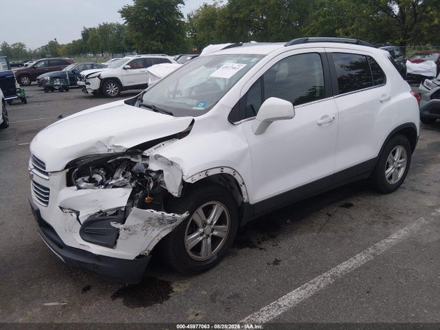 Aukcja sprzedaży 2016 Chevrolet Trax Lt, vin: 3GNCJLSB6GL259445, numer aukcji: 45977063