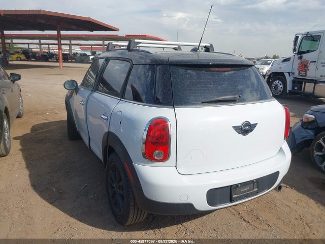 Продаж на аукціоні авто 2012 Mini Cooper Countryman, vin: WMWZB3C53CWM30713, номер лоту: 45977097