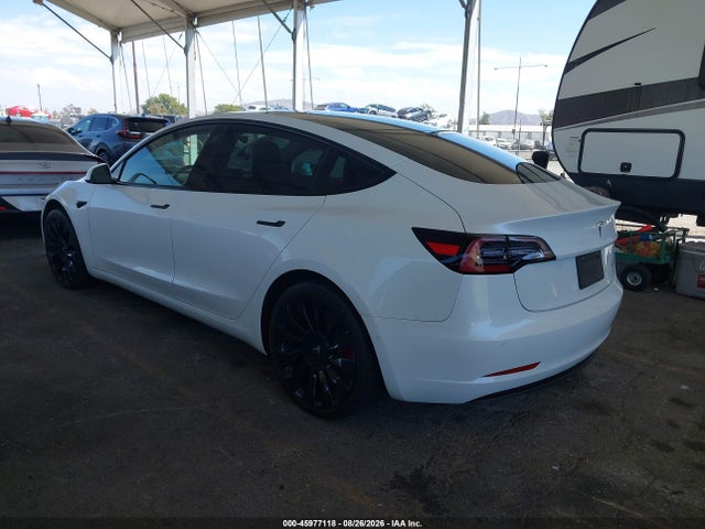 45977118 :رقم المزاد ، 5YJ3E1EB0NF126527 vin ، 2022 Tesla Model 3 Long Range Dual Motor All-wheel Drive مزاد بيع