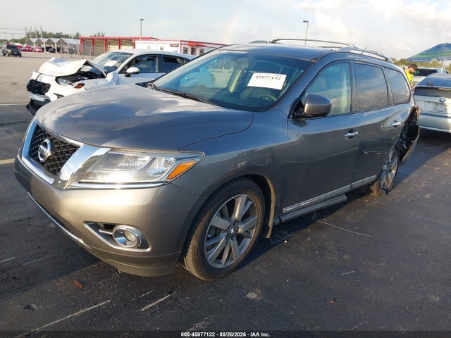 Aukcja sprzedaży 2015 Nissan Pathfinder Platinum, vin: 5N1AR2MN0FC691108, numer aukcji: 45977132
