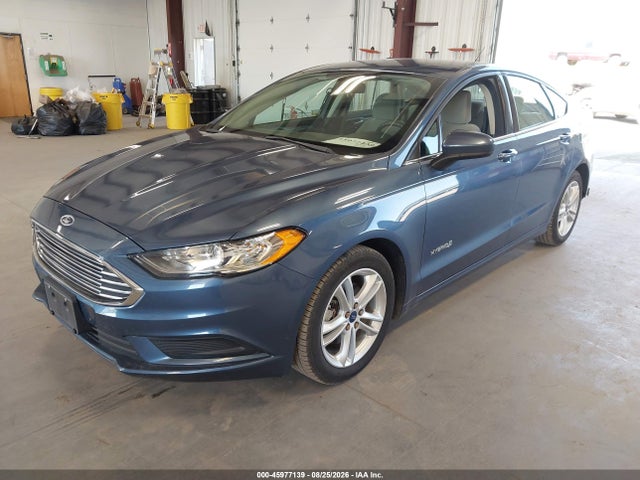 Ford Fusion Hybrid S 2018 3FA6P0UU1JR250664 Image 2