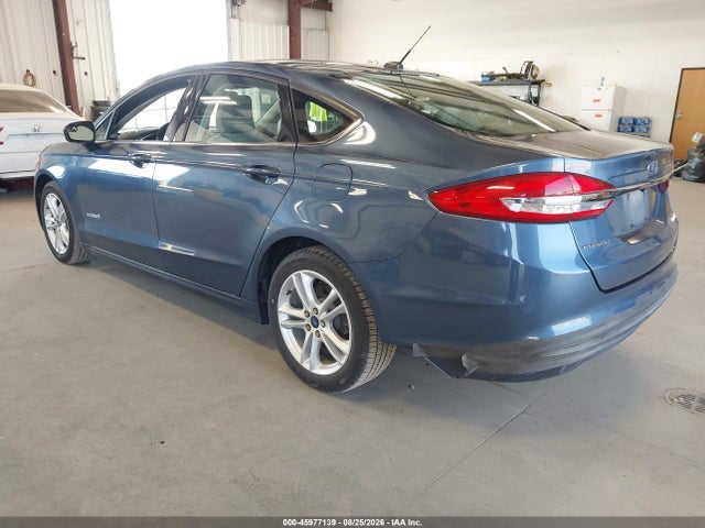Ford Fusion Hybrid S 2018 3FA6P0UU1JR250664 Image 3