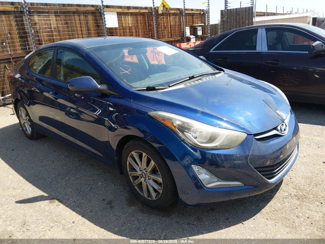 45977225 :رقم المزاد ، 5NPDH4AE3FH636824 vin ، 2015 Hyundai Elantra Se مزاد بيع