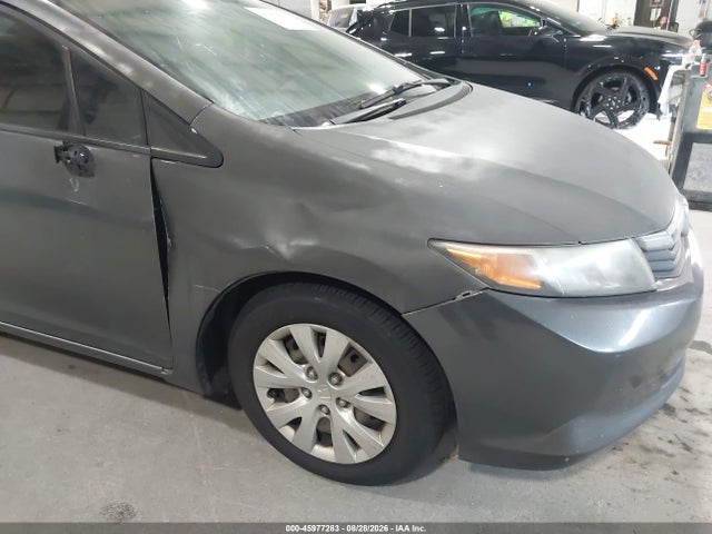 Продажа на аукционе авто 2012 Honda Civic Lx, vin: 19XFB2F59CE368482, номер лота: 45977283