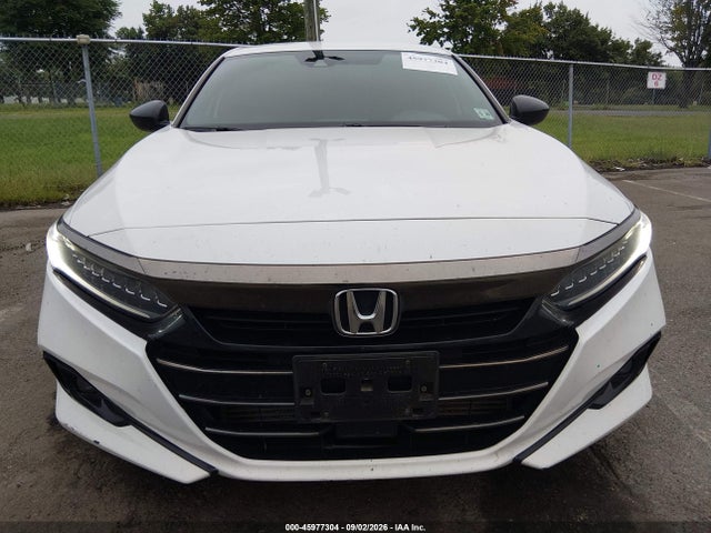 45977304 :رقم المزاد ، 1HGCV1F39MA094287 vin ، 2021 Honda Accord Sport مزاد بيع