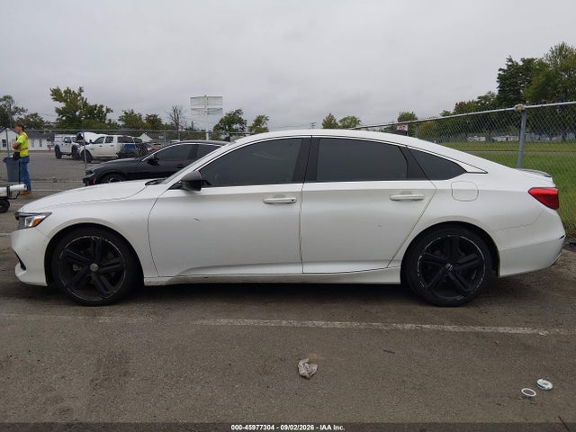 45977304 :رقم المزاد ، 1HGCV1F39MA094287 vin ، 2021 Honda Accord Sport مزاد بيع