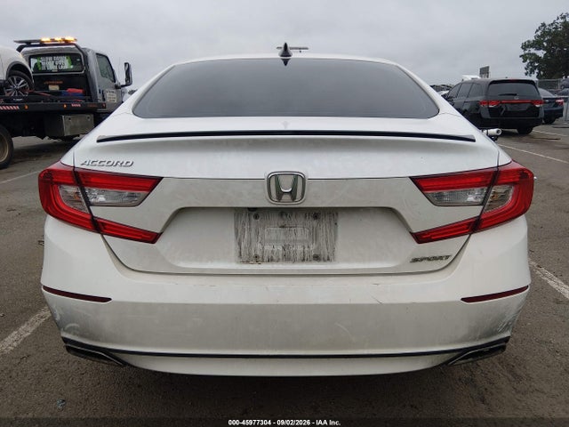 45977304 :رقم المزاد ، 1HGCV1F39MA094287 vin ، 2021 Honda Accord Sport مزاد بيع
