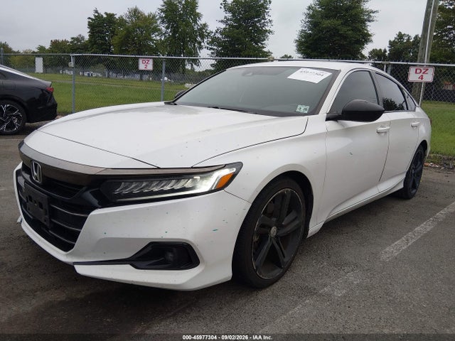 45977304 :رقم المزاد ، 1HGCV1F39MA094287 vin ، 2021 Honda Accord Sport مزاد بيع