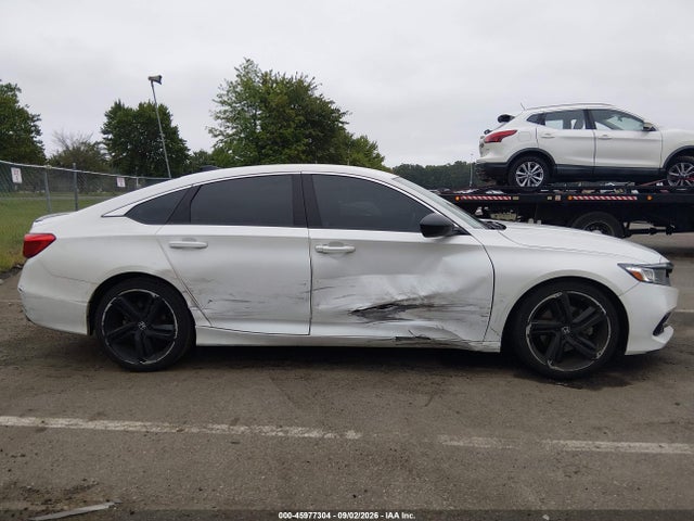 45977304 :رقم المزاد ، 1HGCV1F39MA094287 vin ، 2021 Honda Accord Sport مزاد بيع