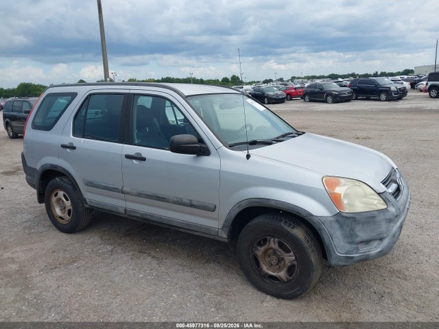 2003 Honda Cr-v Lx მანქანა იყიდება აუქციონზე, vin: SHSRD68463U102018, აუქციონის ნომერი: 45977316