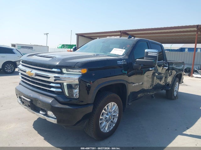 45977351 :رقم المزاد ، 1GC1YREY3MF155497 vin ، 2021 Chevrolet Silverado 2500hd 4wd  Standard Bed High Country مزاد بيع